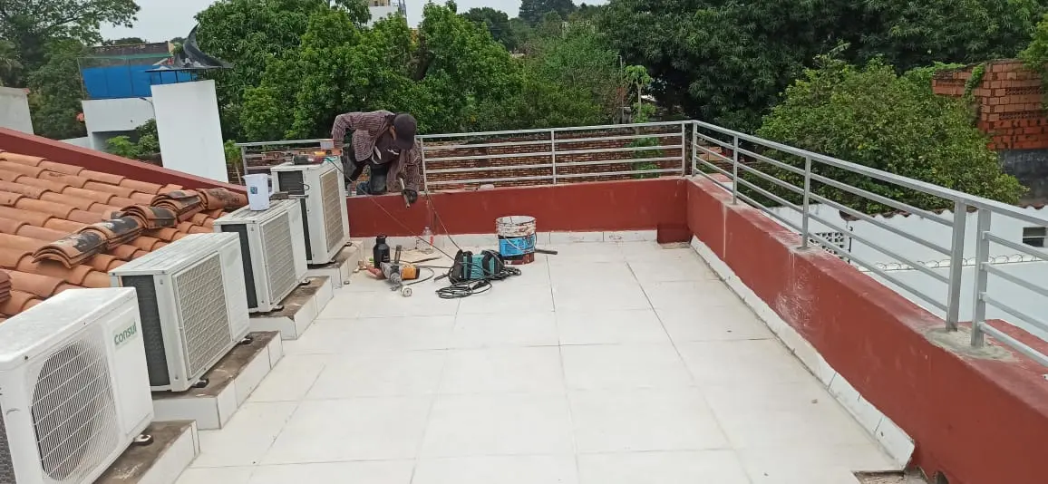 Aire acondicionado - Instalación en terraza